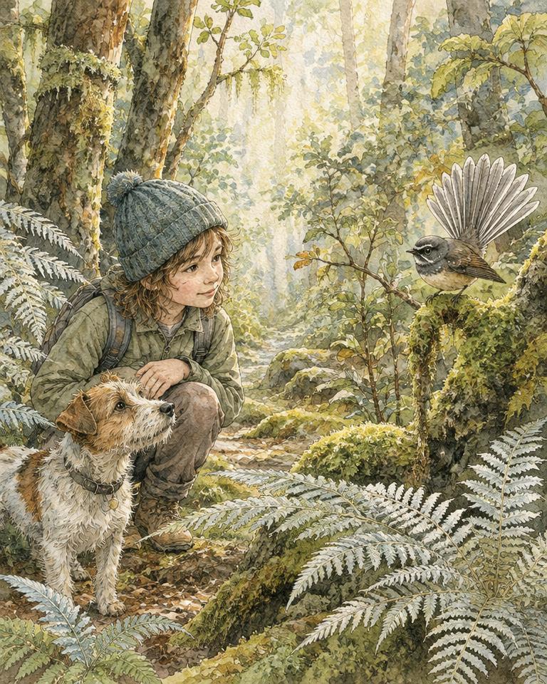 Native Bush Storybook example artwork