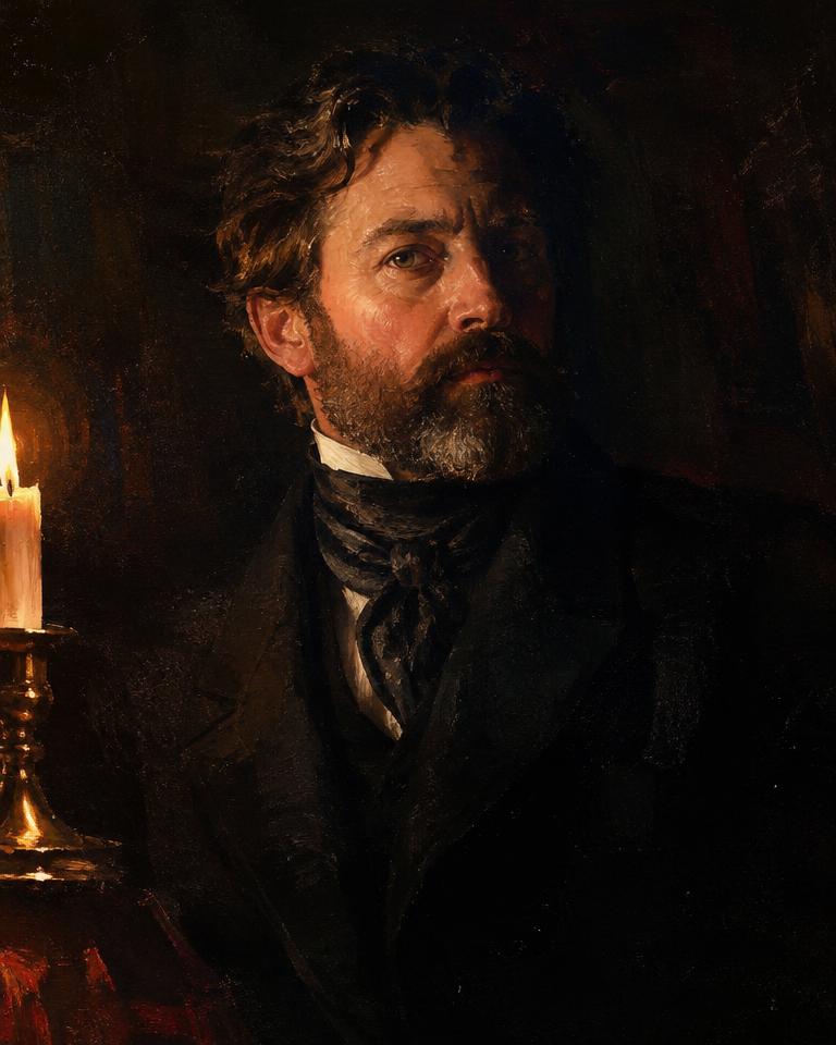 Victorian Oil Painting example artwork